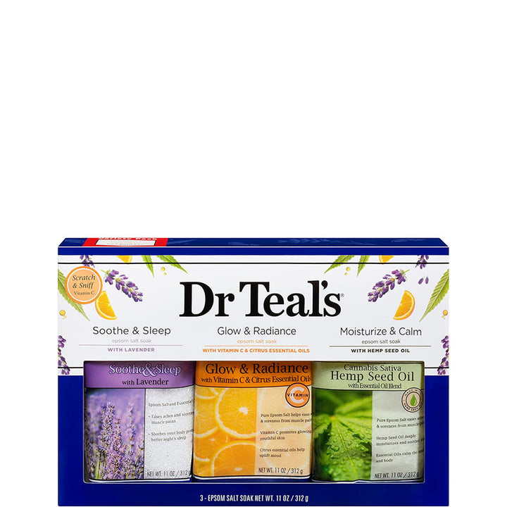 DR TEAL'S LAV/VITC/HEMP 11OZ SLT SET NAT'L X22