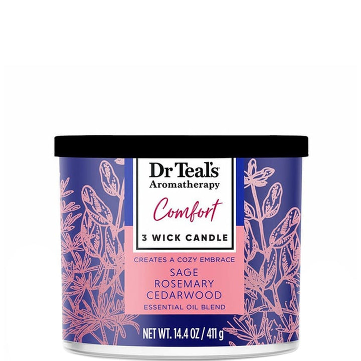 عروض عيد الحب – DR TEAL'S TRIPLE WICK CANDLE COMFORT - 411G