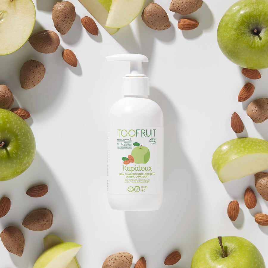 TOOFRUIT KAPIDOUX SHAMPOO GREEN APPLE-SWEET ALMOND 3+ 200ML – buy online