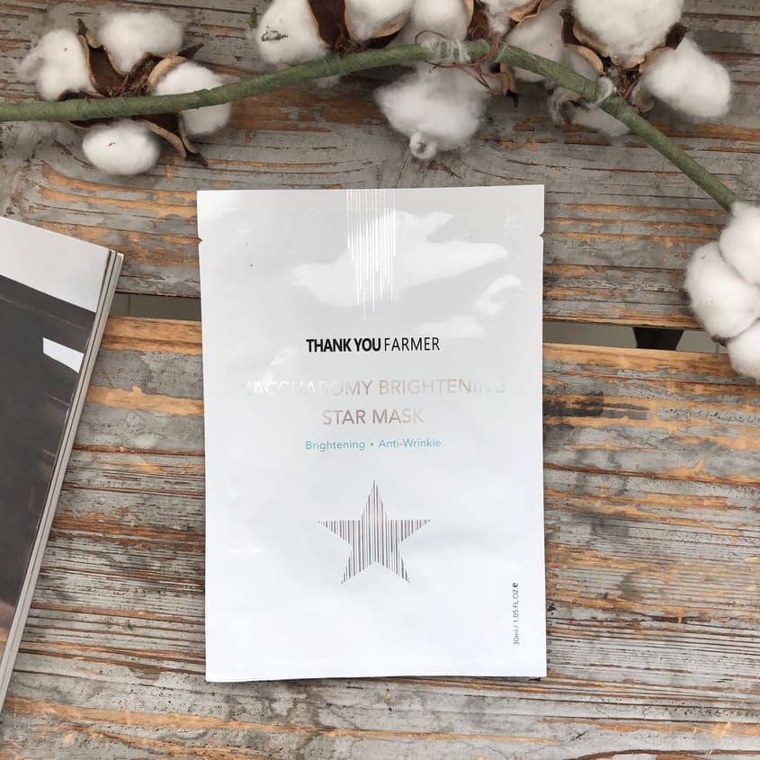 THANK YOU FARMER SACCHAROMY BRIGHTENING STAR MASK 30ML – online store