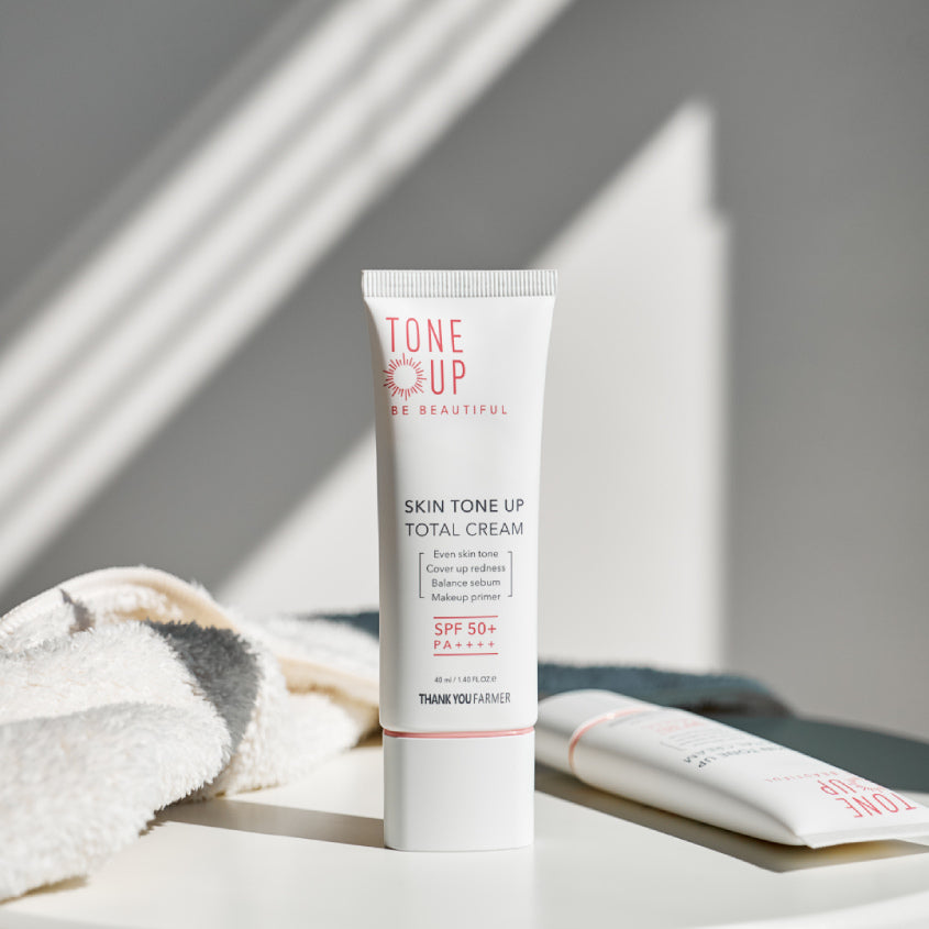 THANK YOU FARMER SKIN TONE UP TOTAL CREAM SPF50+ 40ML – free delivery