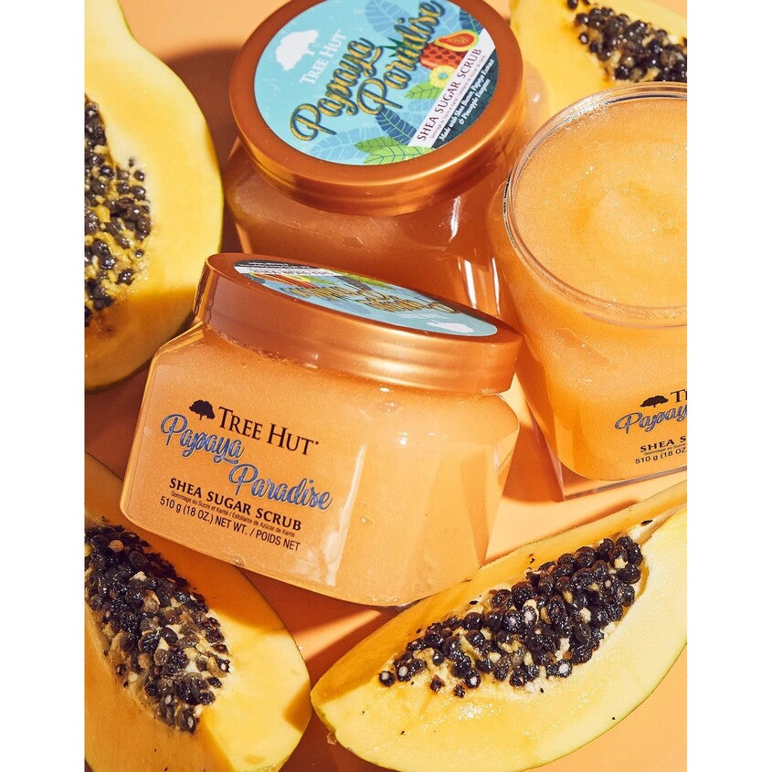 TREE HUT Papaya Paradise Shea Sugar Scrub
