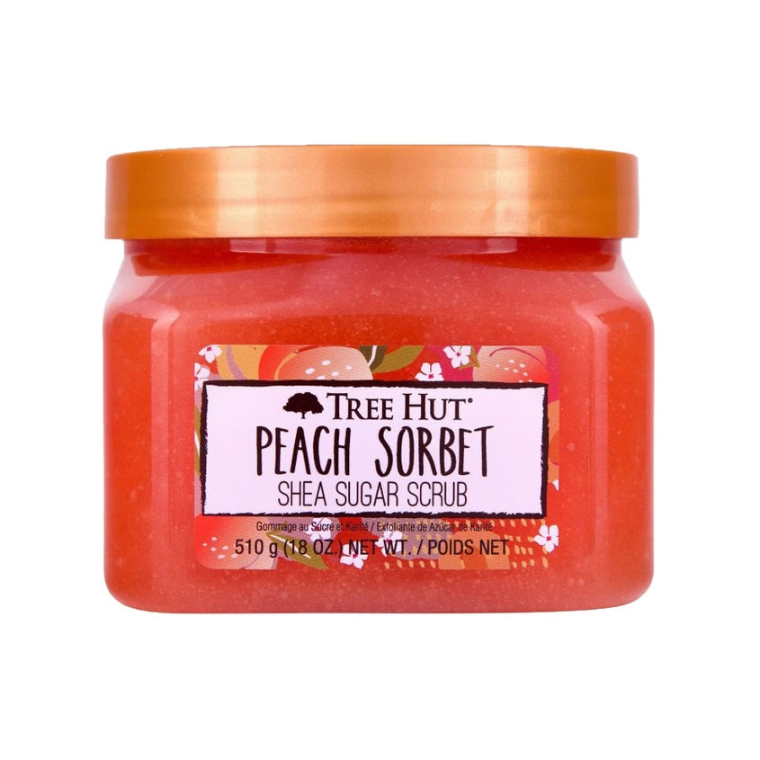 TREE HUT Peach Sorbet Shea Sugar Scrub