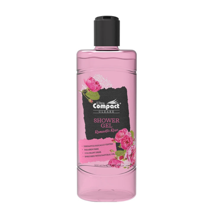 CLEARE SHOWER GEL ROMANTIC ROSE 500 ML