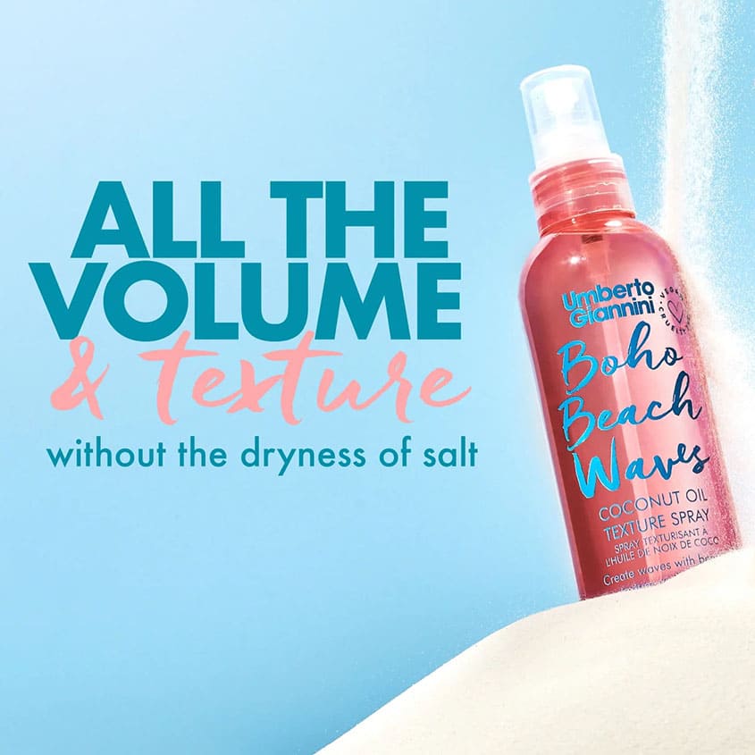 UMBERTO GIANNINI BEACH WAVES BOHO TEXTURE SPRAY 200ML – free delivery