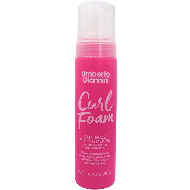 Halloween Sale – CURL FOAM ANTI-FRIZZ STYLING MOUSSE 200ML
