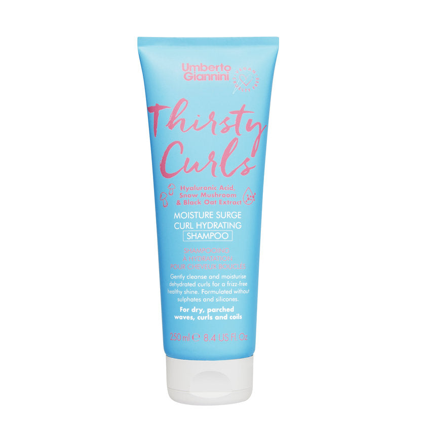 UMBERTO GIANNINI THIRSTY CURLS MOISTURE SURGE CURL HYDRATING SHAMPOO 250ML