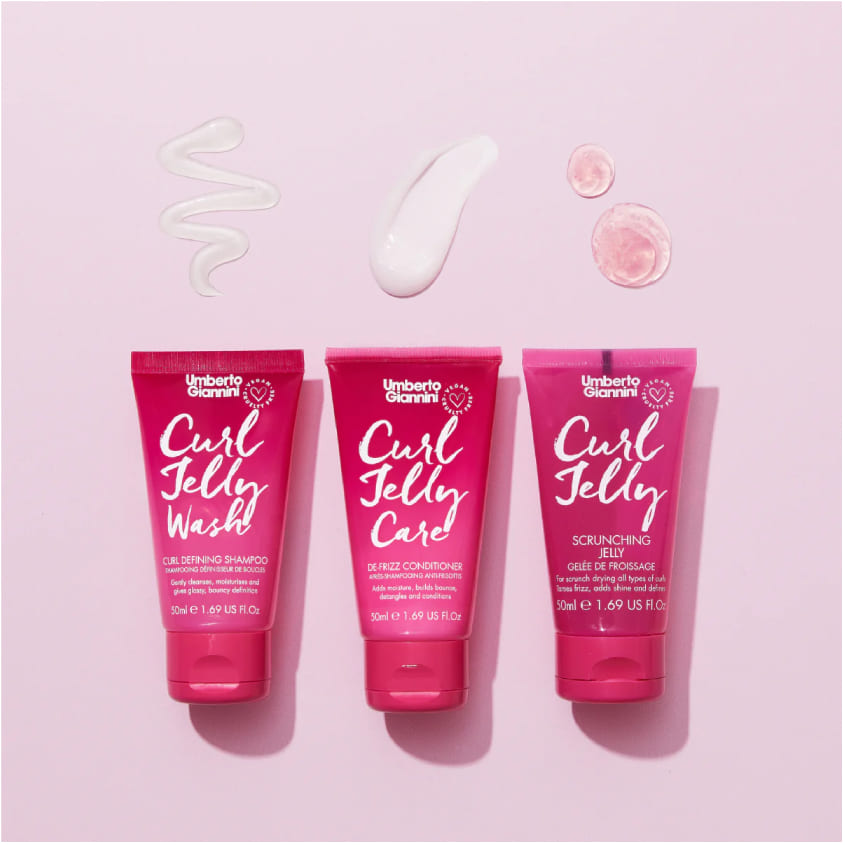 UMBERTO GIANNINI CURL JELLY SCRUNCHING JELLY TRAVEL SIZE 50ML – free delivery