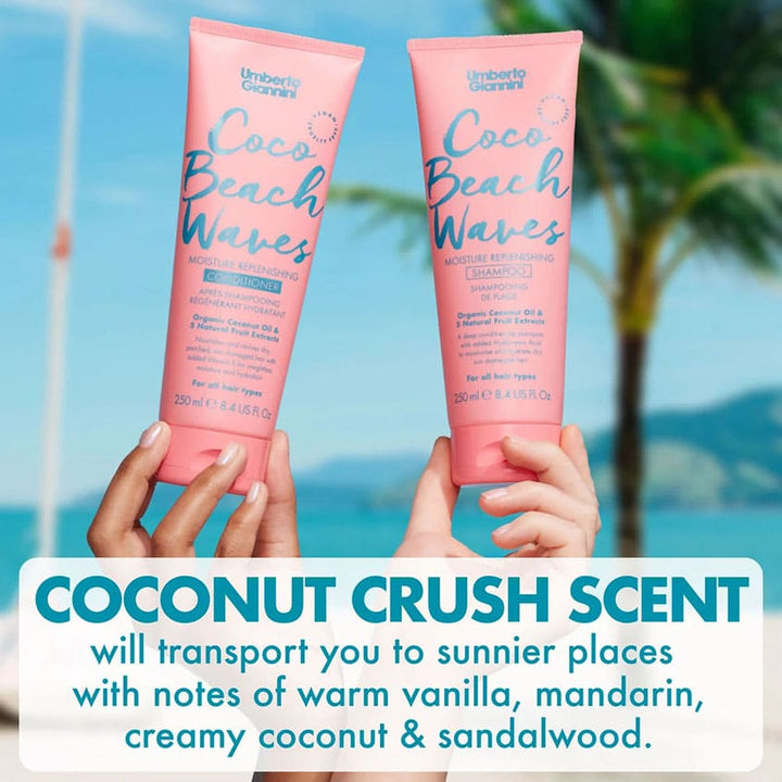 COCO BEACH WAVES MOISTURE REPLENISHING SHAMPOO 250ML