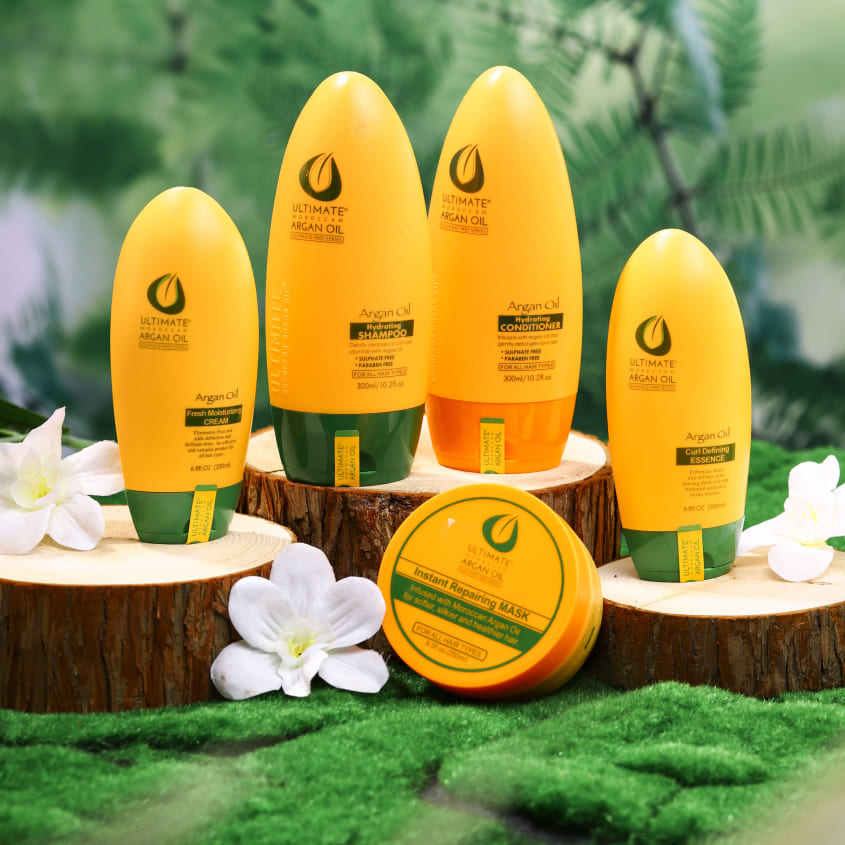 ULTIMATE MOROCCAN ARGAN OIL ألتيميت موروكان أرجان أويل قناع الشعر المرمم الكثيف، 250 مل – شراء أونلاين