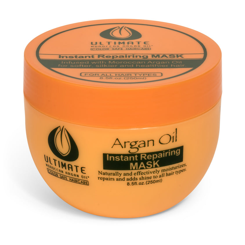 ULTIMATE MOROCCAN ARGAN OIL ألتيميت موروكان أرجان أويل قناع الشعر المرمم الكثيف، 250 مل