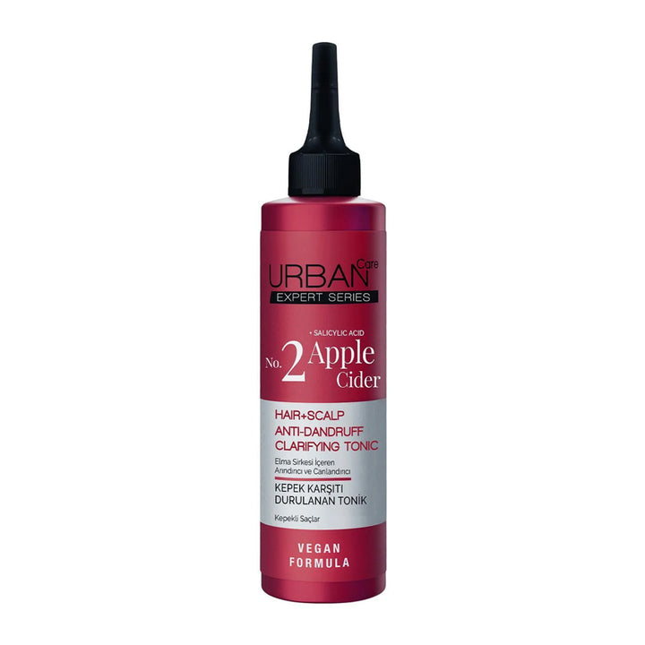 URBAN CARE Expert Series No. 2 Apple Cider Hair + Scalp Anti-Dandruff Clarifying Tonic