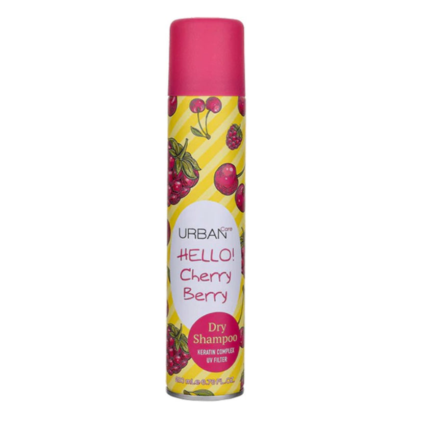 URBAN CARE DRY SHAMPOO-HELLO CHERRY BERRY