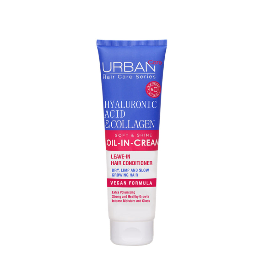 URBAN CARE Hyaluronic Acid & Collagen Oil-In-Cream Leave-In Conditioner
