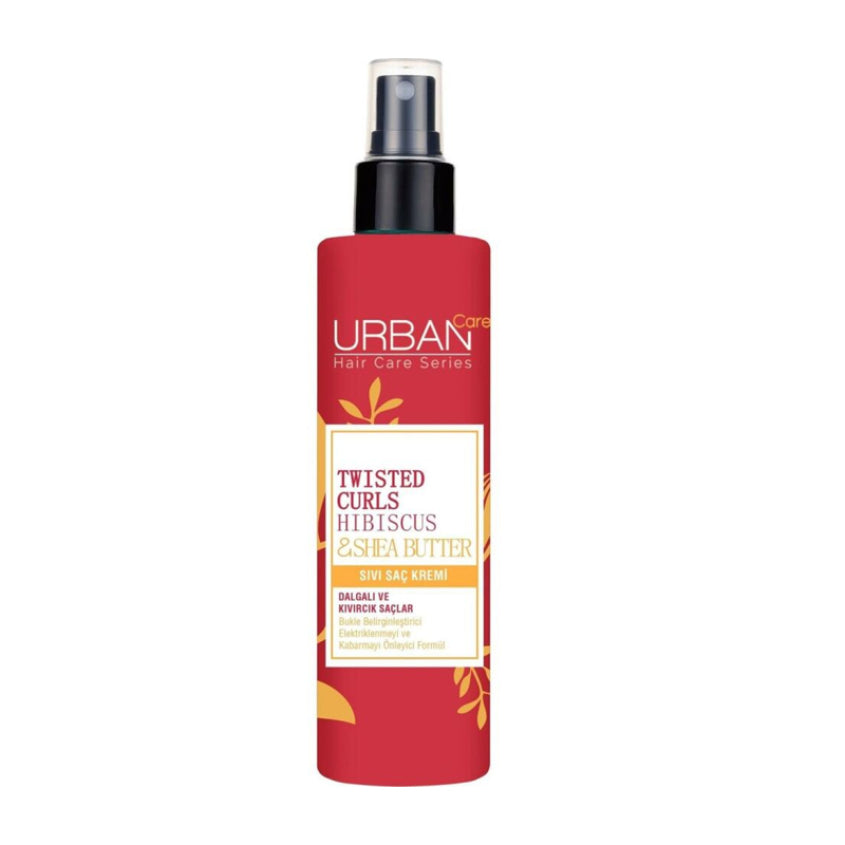 URBAN CARE Twisted Curls Hibiscus & Shea Butter Leave-In Conditioner Spray