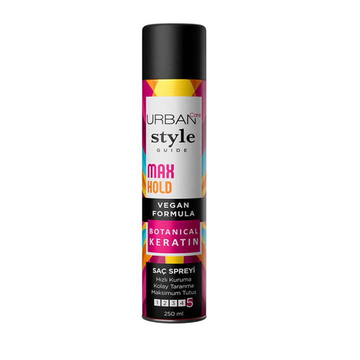 URBAN CARE Style Guide Max Hold Hair Spray