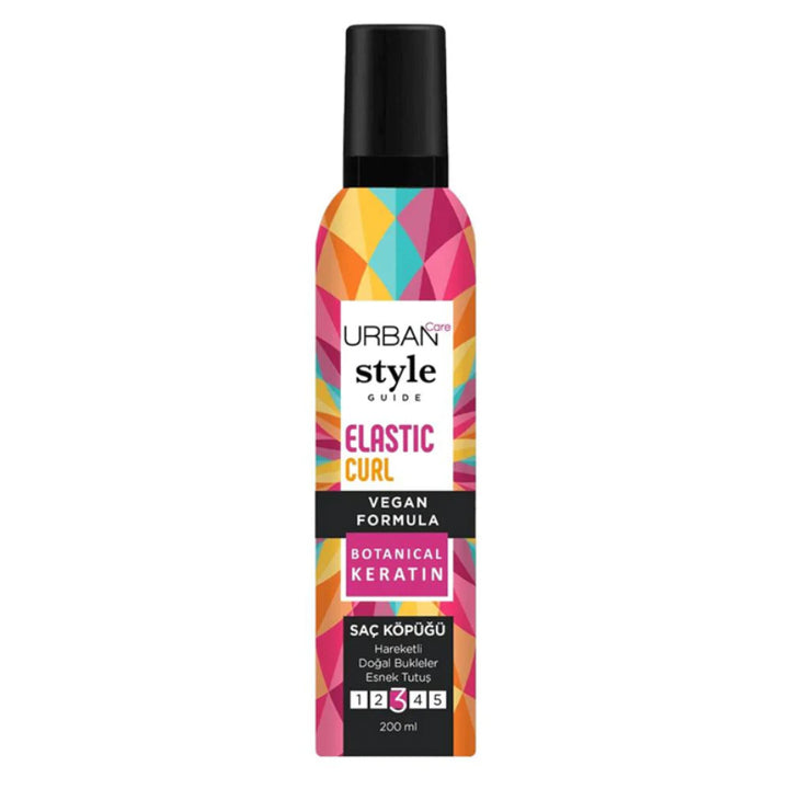 URBAN CARE Style Guide Elastic Curl Hair Mousse