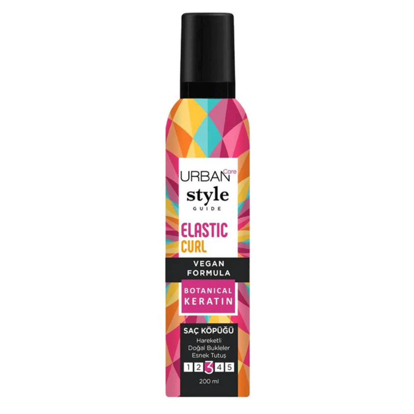 URBAN CARE Style Guide Elastic Curl Hair Mousse