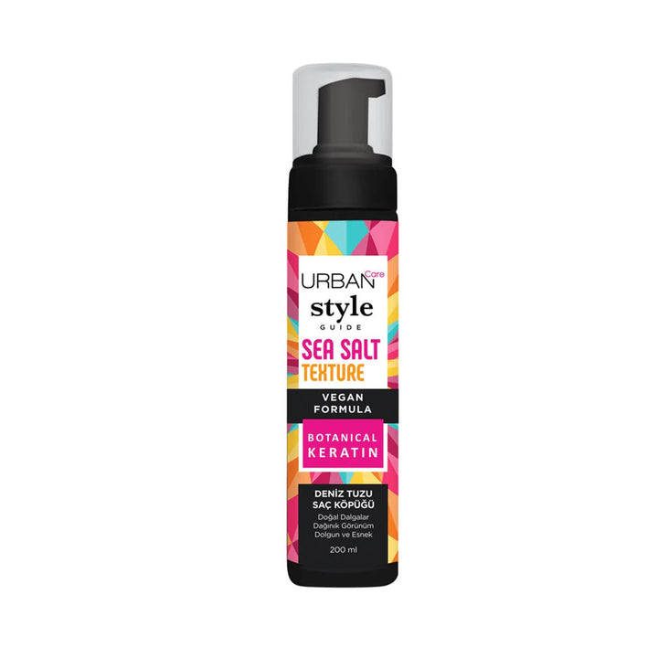 URBAN CARE Style Guide Sea Salt Texture Hair Mousse