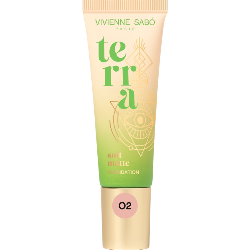 VIVIENNE SABO MATTE FACE FOUNDATION TERRA 02 23ML – buy online