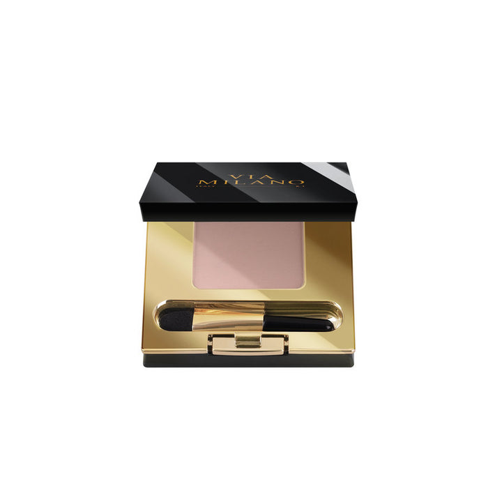 Shadows and shadow palettes VIA MILANO EYESHADOW MONO INTENSE COLOUR MATTE vit.E A04M SMOOTH BLACK 2g