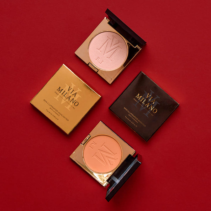 VIA MILANO SKIN ILLUMINATOR HIGHLIGHTER vit.E 1001, 11 g