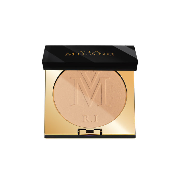 Compact powders VIA MILANO COMPACT POWDER STOP SHINE & COVERING vit.E C01 IVORY 10 g