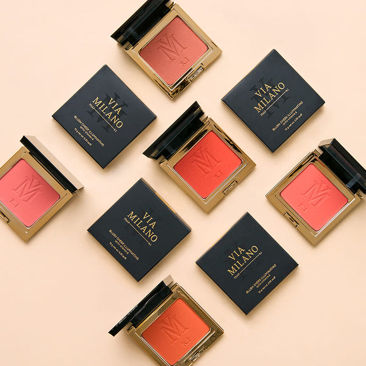 VIA MILANO BLUSH CHEEK ILLUMINATING vit.E F21 BOWL OF BEAUTY 10 g