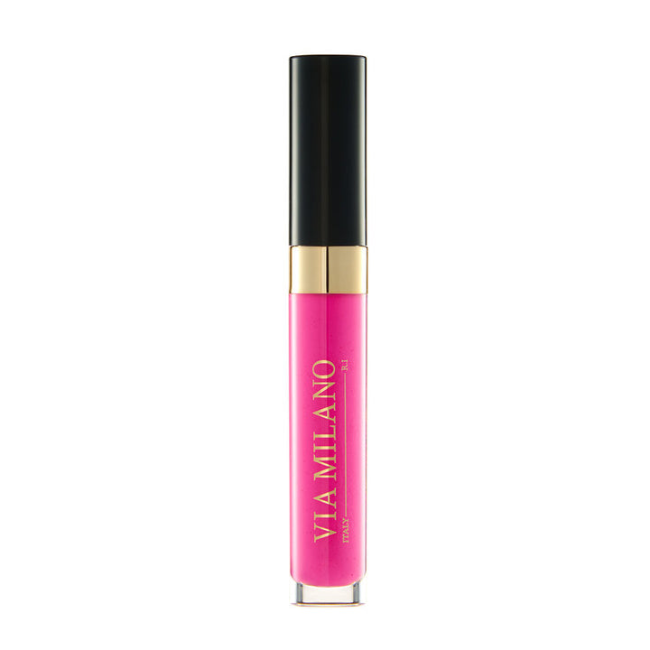 VIA MILANO COMFORT LIP GLOSS VOLUMIZING & MOISTURIZING vit.E 308 FUCHSIA, 4,5 ml