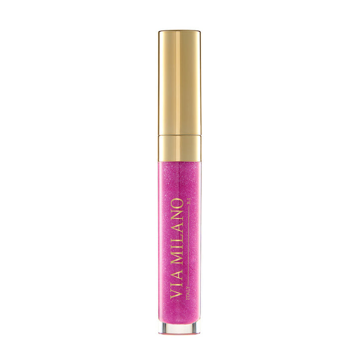 VIA MILANO SHIMMER LIP GLOSS EXTRA SHINE & 3D EFFECT vit.E 408 LILAC TOUCH 4,5 ml