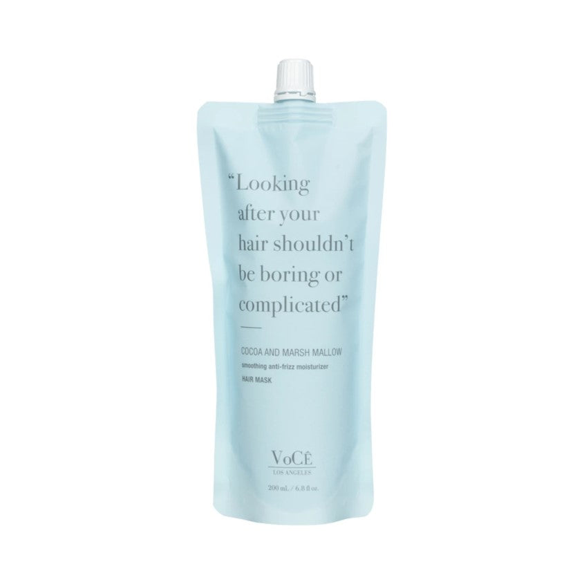 VOCE COCOA AND MARSH MALLOW ANTI-FRIZZ SMOOTHING HAIR MASK 200 ML