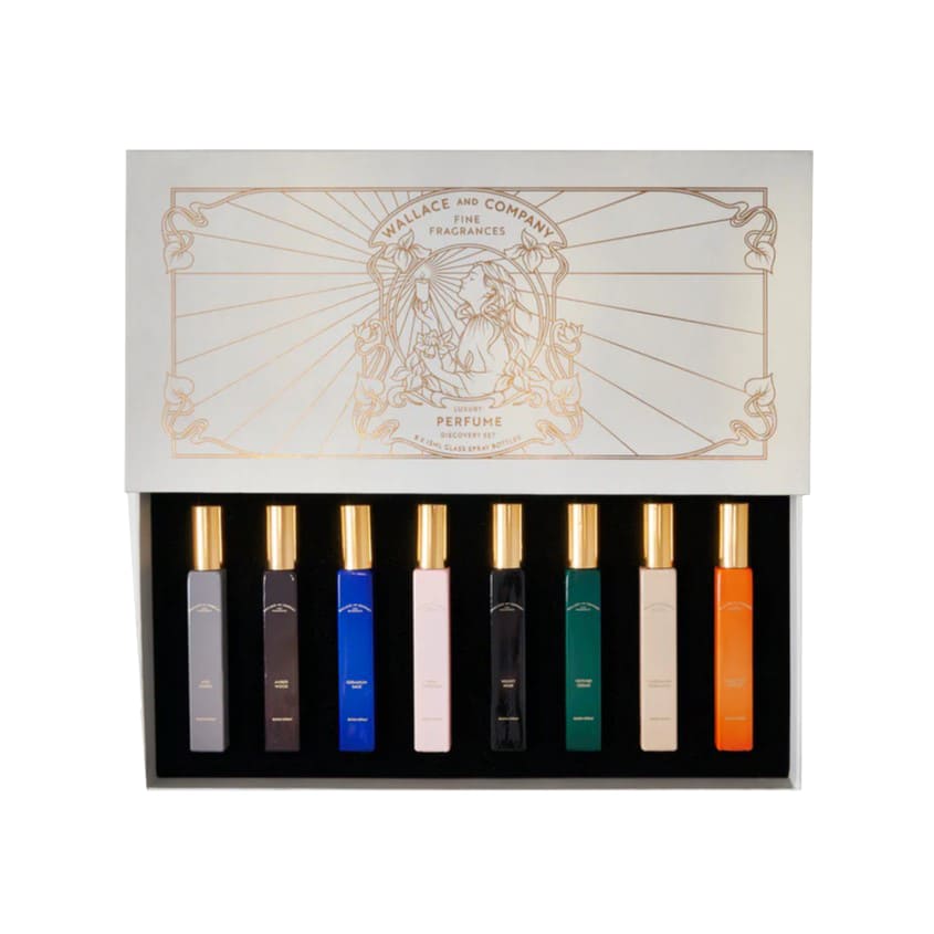 WALLACE & COMPANY وولاس آند كومباني مجموعة هدايا عطر المنزل، 8x15 مل