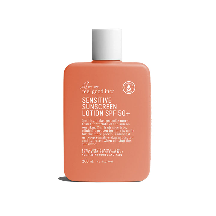 WE ARE FEEL GOOD Sensitive Sunscreen Lotion SPF50+