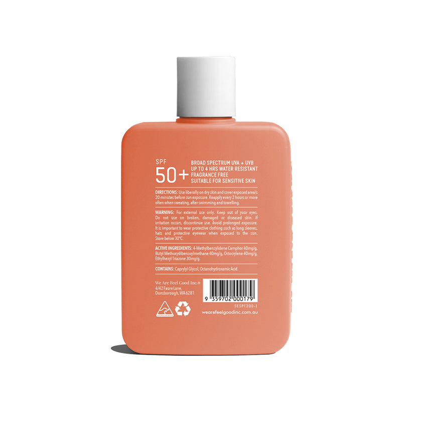 لوشن الوقاية من الشمس للبشرة الحساسة بعامل حماية من الشمس SPF50+ من WE ARE FEEL GOOD
