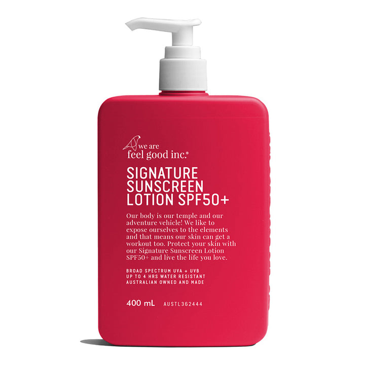 WE ARE FEEL GOOD Signature Sunscreen Lotion SPF50+