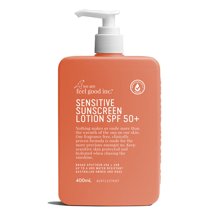 WE ARE FEEL GOOD Sensitive Sunscreen Lotion SPF50+