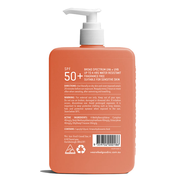 WE ARE FEEL GOOD Sensitive Sunscreen Lotion SPF50+