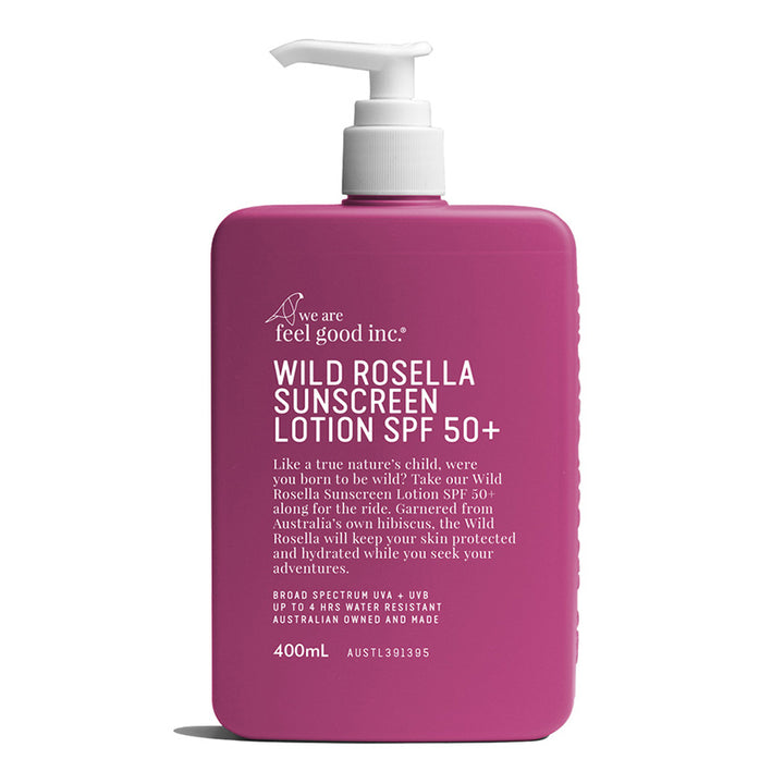 WE ARE FEEL GOOD Wild Rosella Sunscreen Lotion SPF50+