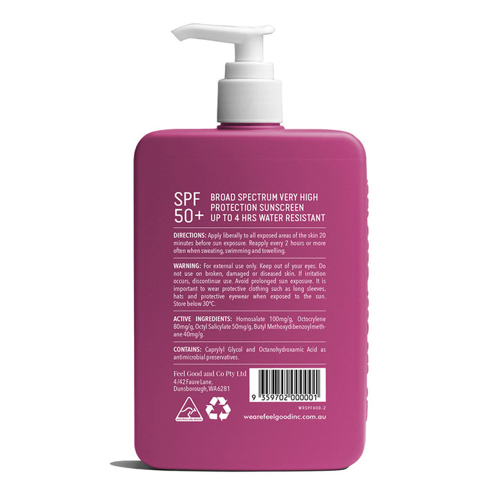 WE ARE FEEL GOOD Wild Rosella Sunscreen Lotion SPF50+