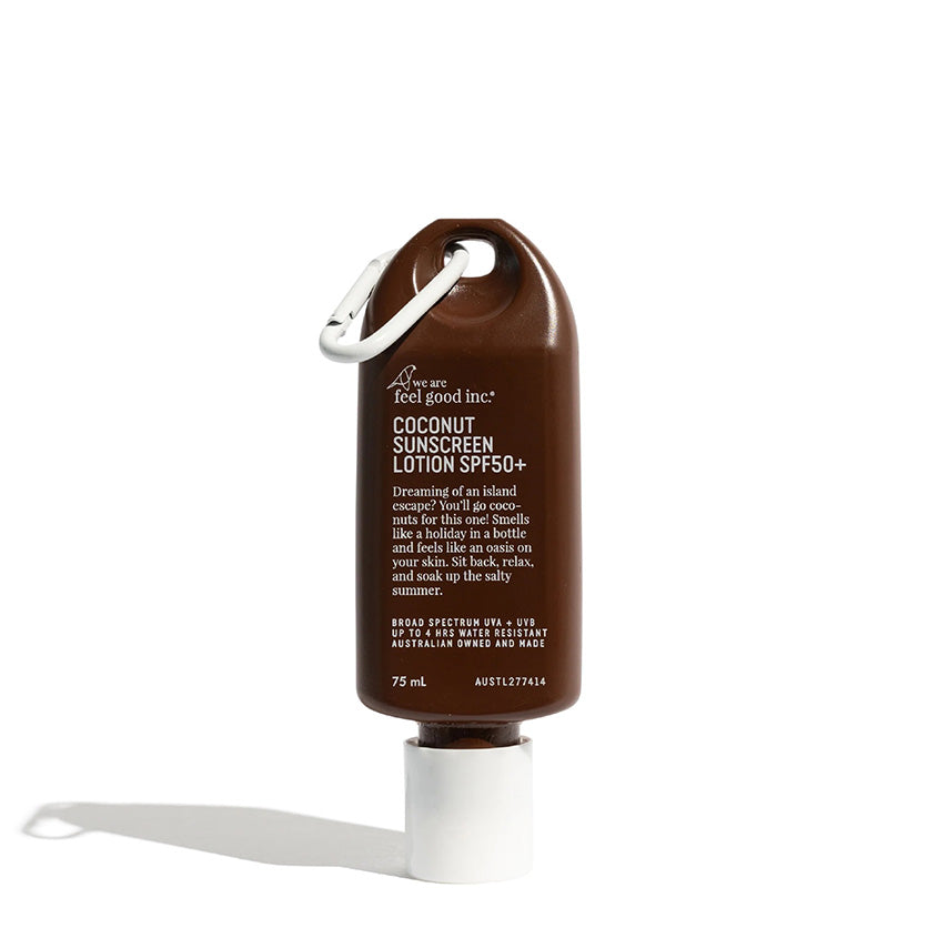 WE ARE FEEL GOOD COCONUT SUNSCREEN LOTION SPF50+ 75ML