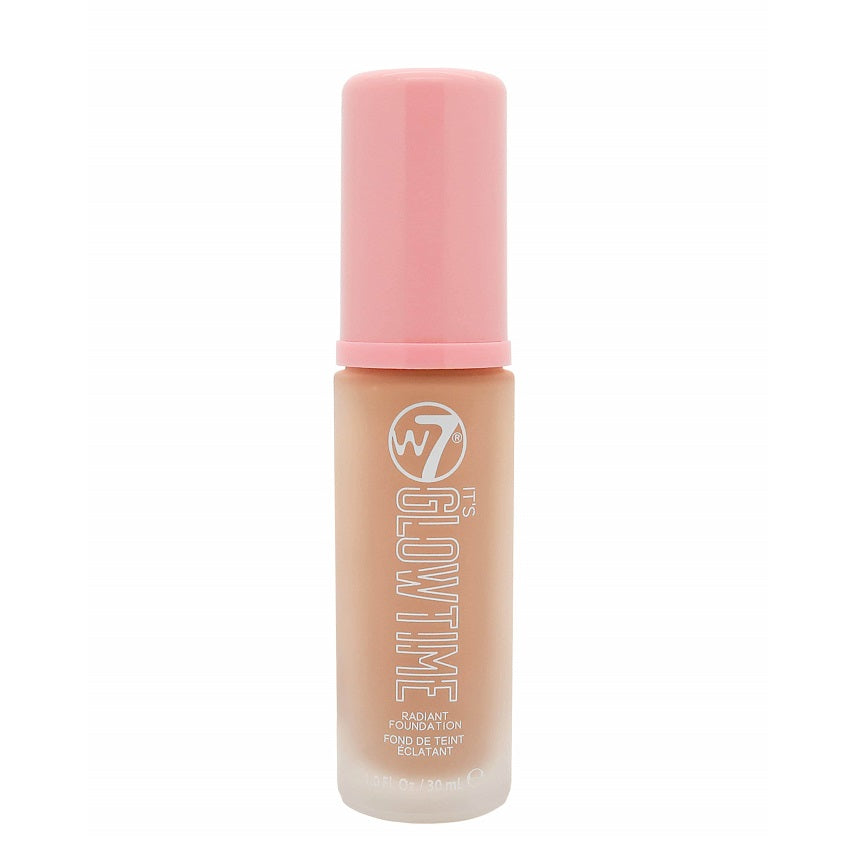 W7 COSMETICS IT'S GLOW TIME FOUNDATION HONEY GLOW 30ML