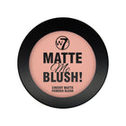 W7 COSMETICS أحمر خدود W7 Matte Me Blush للوجه غير اللامع – شراء أونلاين