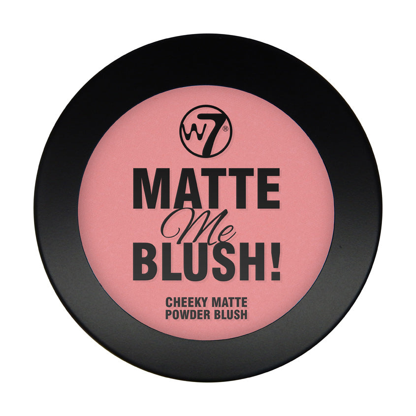 W7 COSMETICS أحمر خدود W7 Matte Me Blush غير لامع للوجه
