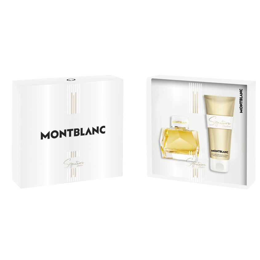 MONTBLANC SET SIGNATURE ABSOLUE S2 23(EDP 50ML+BL 100ML)
