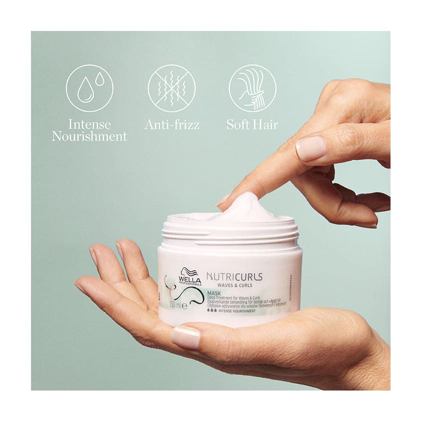 Wella Professionals Nutricurls Mask for Waves & Curls 150ml – free delivery