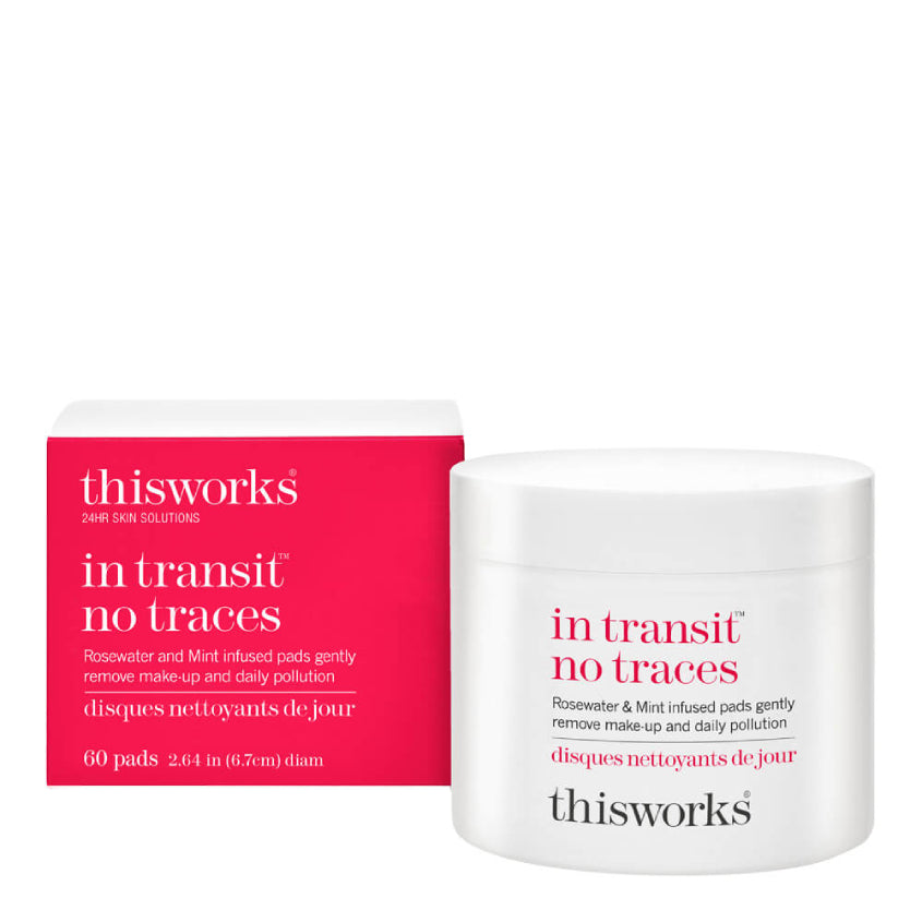 CLEANSING PADS IN TRANSIT NO TRACES 60PCS