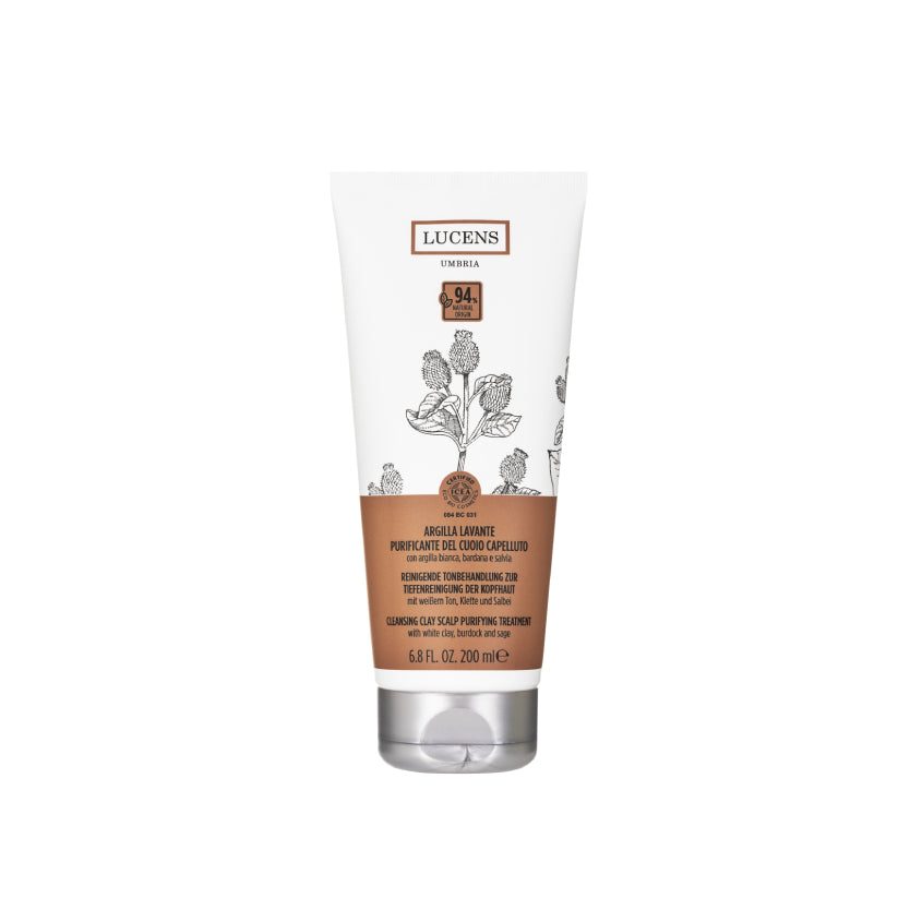 LUCENS UMBRIA CLEANSING CLAY SCALP PURIFYING TREATMENT 200ML