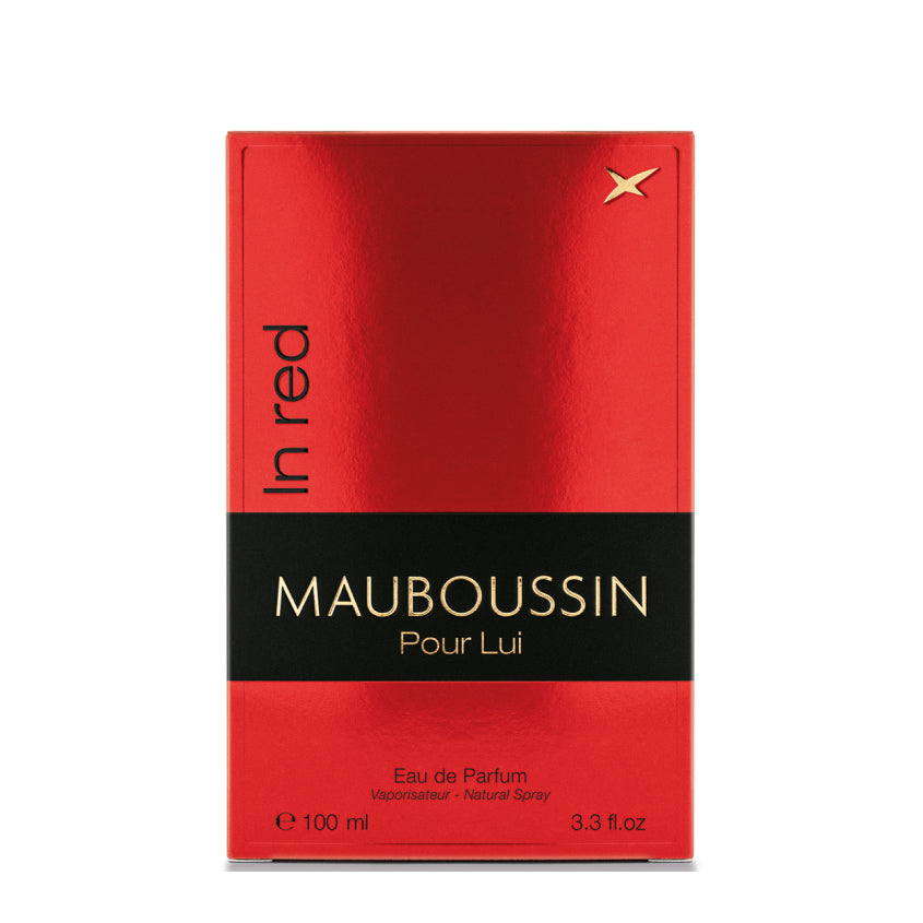 Pour Lui in Red