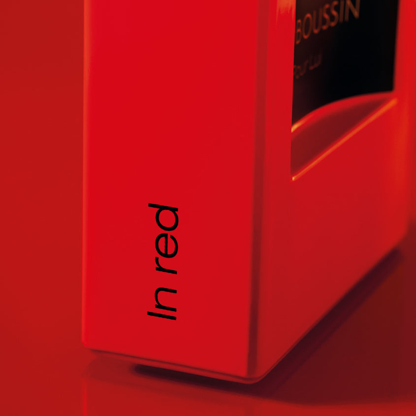 Pour Lui in Red
