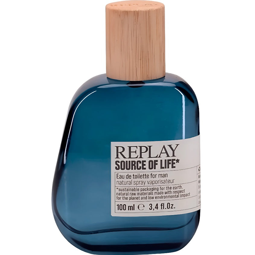 REPLAY ريبلاي سورس أوف لايف، ماء تواليت، بخاخ 100 مل